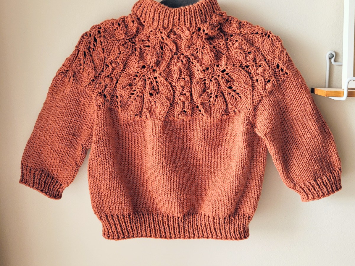 Leafy Yoke Sweater